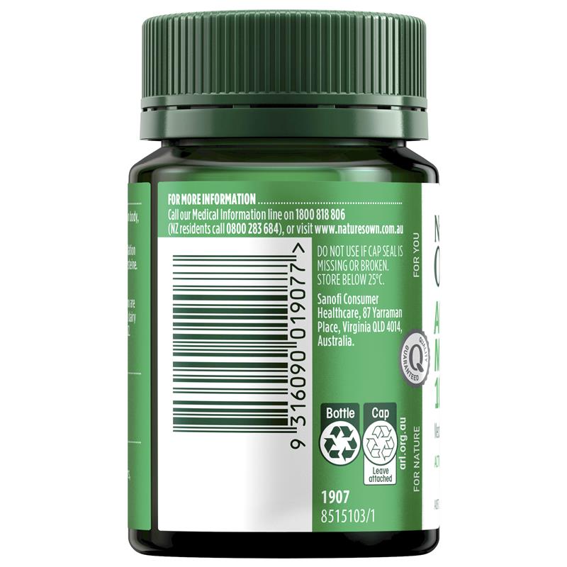 Nature's Own Activated Methyl B12 60 Viên Mini 
