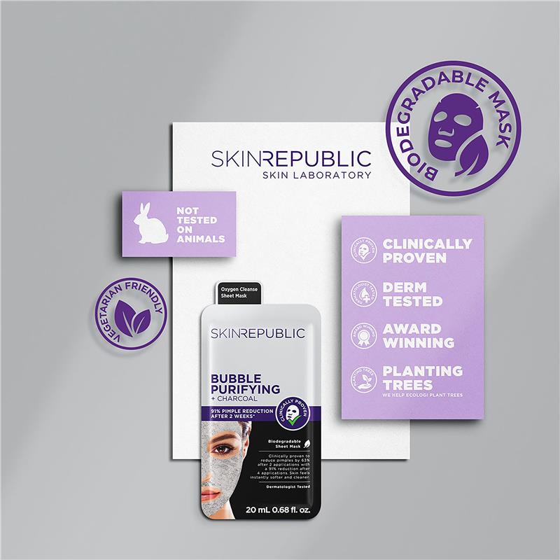 Skin Republic Bubble Purifying Charcoal Face Mask