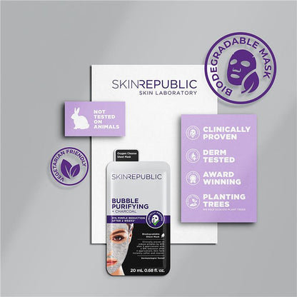Skin Republic Bubble Purifying Charcoal Face Mask