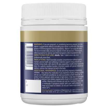 Bioceuticals 多种必需营养素 90 片