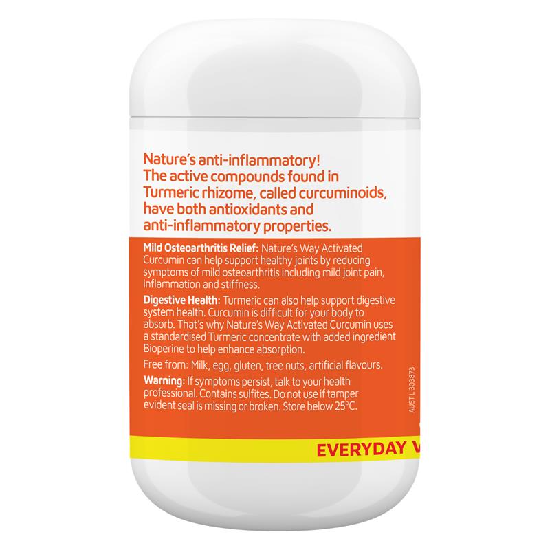 Viên Curcumin Nature's Way 120 Viên 