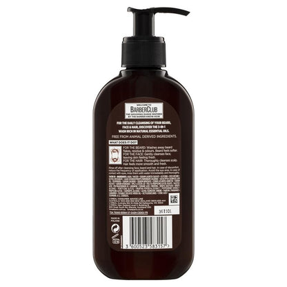 欧莱雅男士专业理发俱乐部三合一洗发水 200ml 