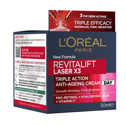 L'Oreal Paris Revitalift Laser X3 Day Cream 50ml
