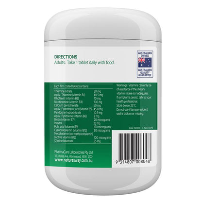 Viên uống Nature's Way Mega B Executive Stress 200 viên 