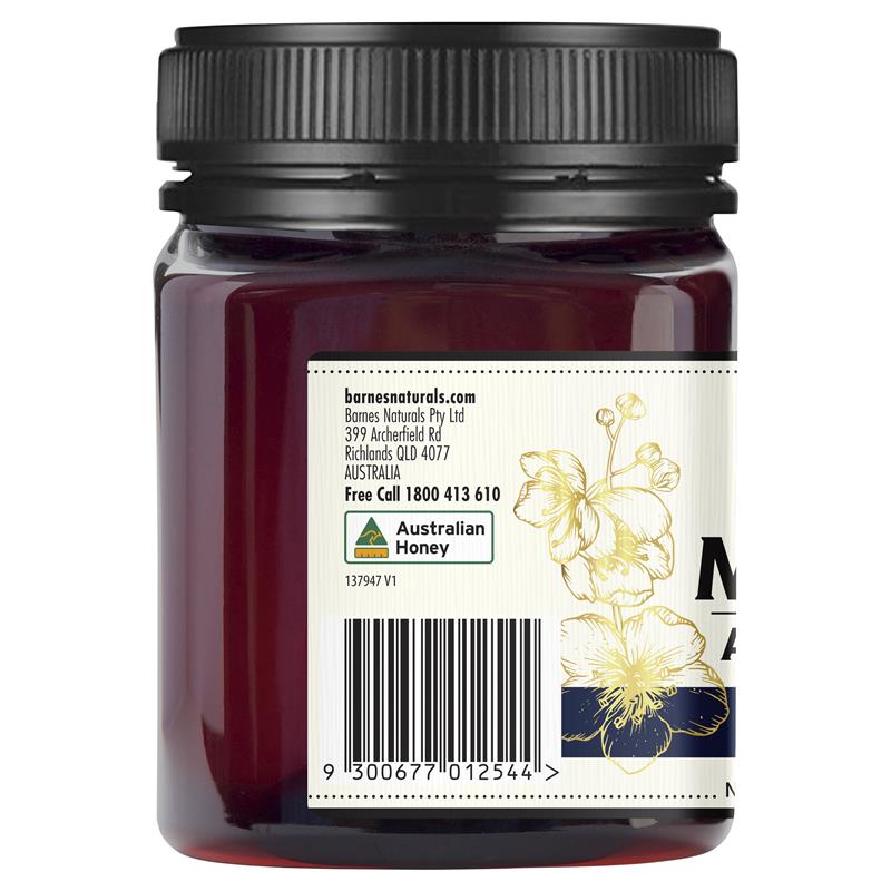Barnes Naturals Australian Manuka Honey MGO 1050+ 500g