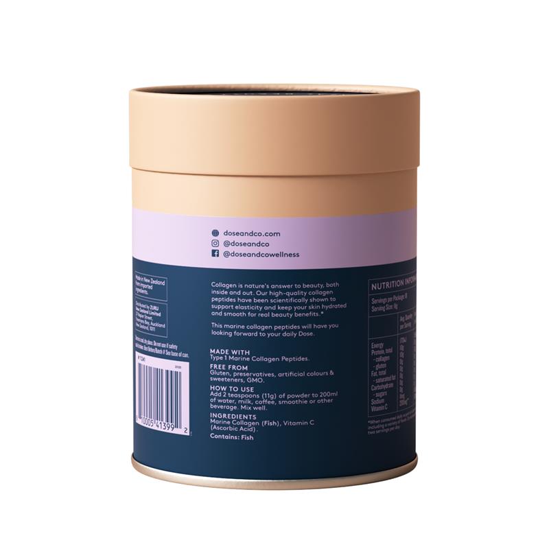 Dose &amp; Co Marine Collagen Không Hương Vị 200g 