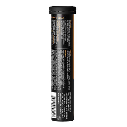 Wakey Wakey Caffeine Plus Immunity Effervescent Orange Flavour 17 Tablets