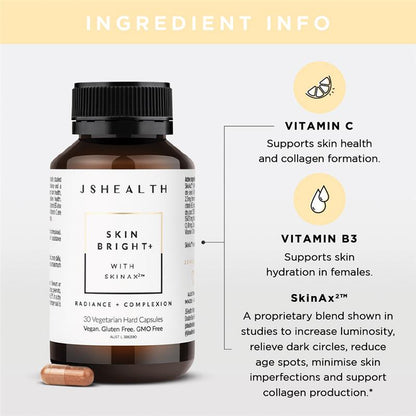 JSHEALTH 亮肤胶囊 + 30粒
