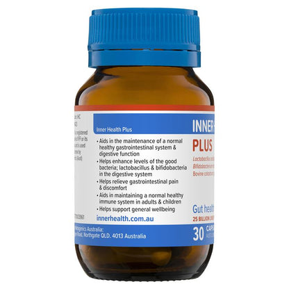 Inner Health Plus Probiotic 30 Capsules Fridge Line