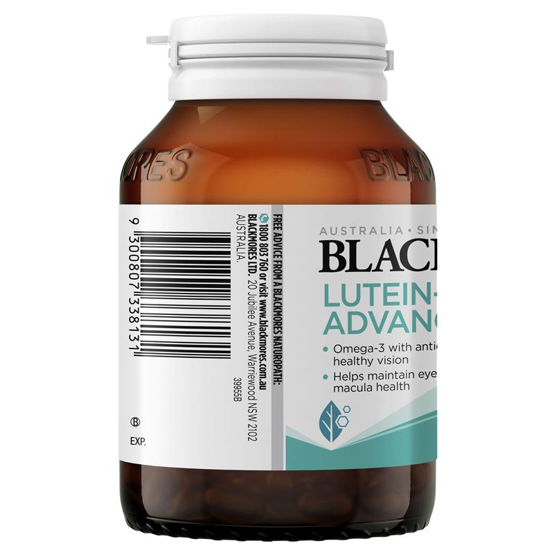 Blackmores Lutein Vision Advanced 60 Viên 