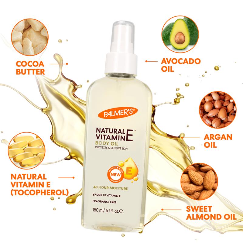 Palmer's Cocoa Butter Natural Vitamin E Body Oil 150ml