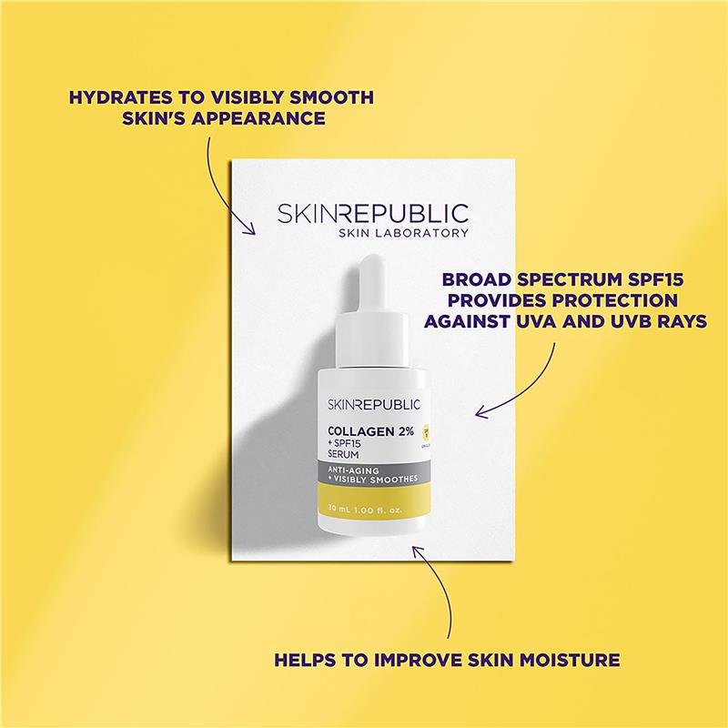 Huyết thanh Skin Republic Collagen 2% + SPF 30ml 