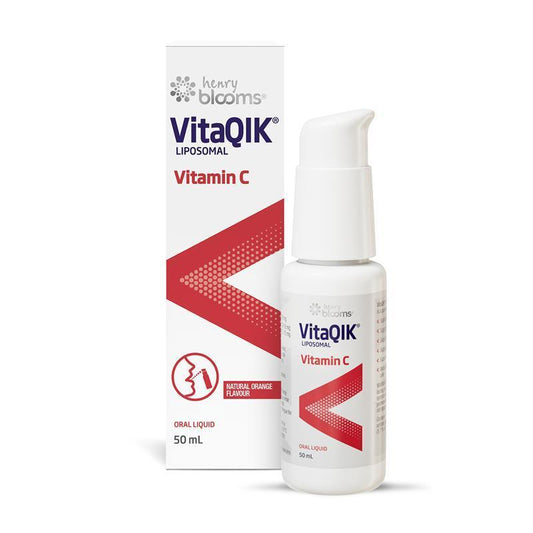 Henry Blooms VitaQIK Vitamin C dạng xịt uống 50ml 