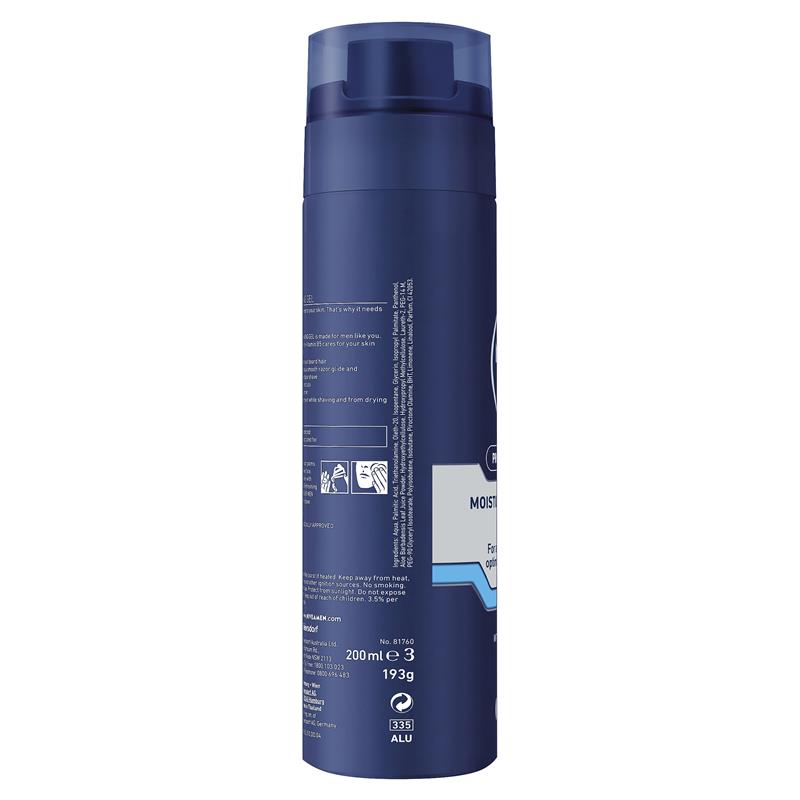 Gel cạo râu dưỡng ẩm NIVEA MEN Protect &amp; Care 200ml 