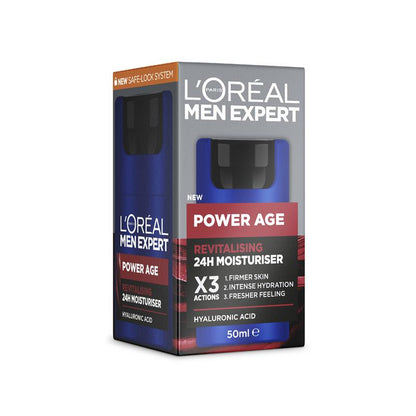 欧莱雅男士专业活力抗衰老保湿霜 50ml 