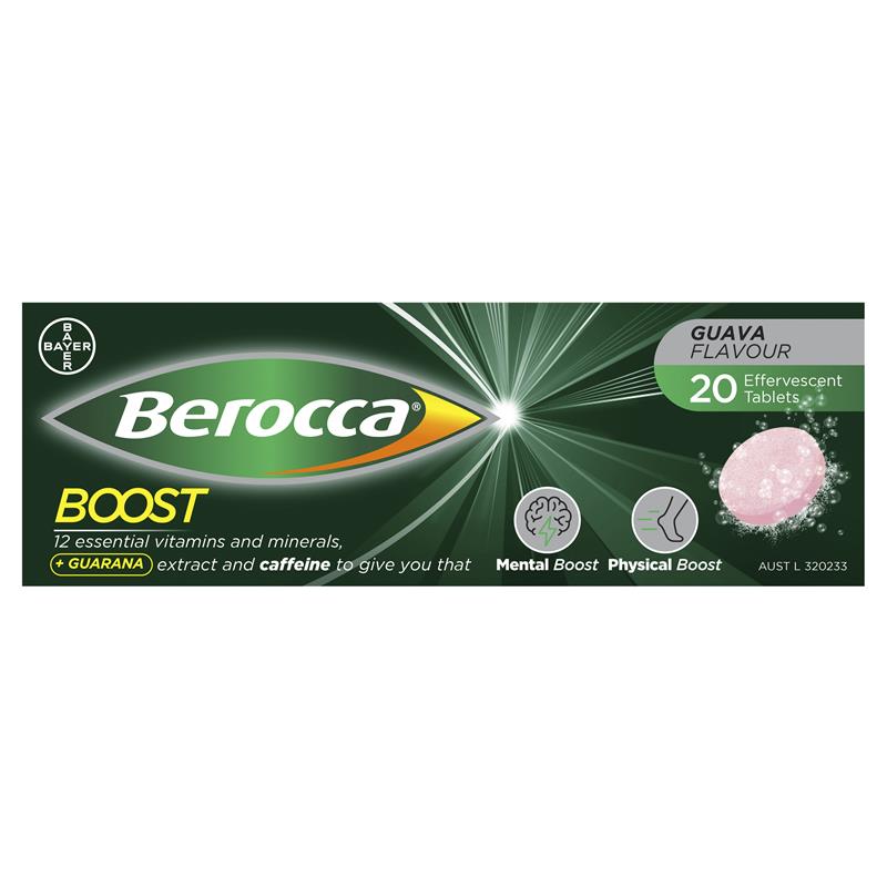 Berocca Boost 20片泡腾片