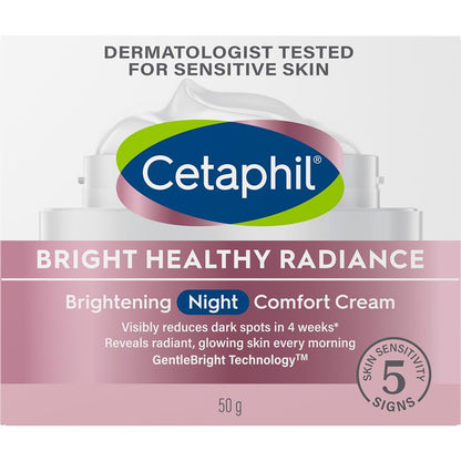 Cetaphil Bright Healthy Radiance Brightening Night Comfort Cream 50g