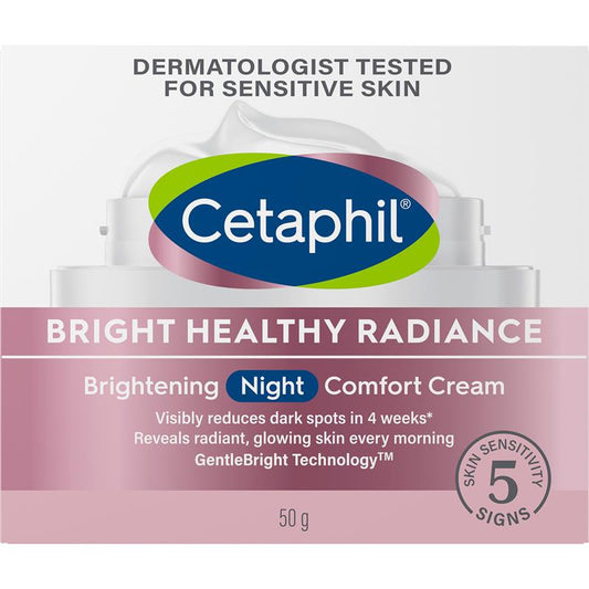 Kem dưỡng da ban đêm Cetaphil Bright Healthy Radiance Brightening Night Comfort Cream 50g 
