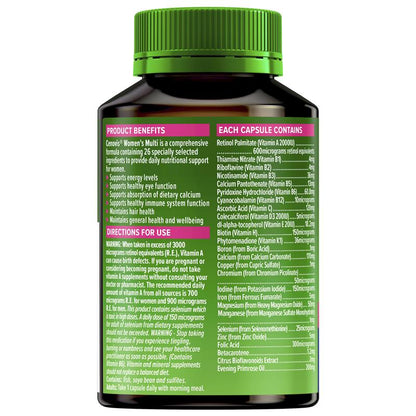 Vitamin tổng hợp cho phụ nữ Cenovis cung cấp năng lượng - Vitamin tổng hợp 50 viên nang 