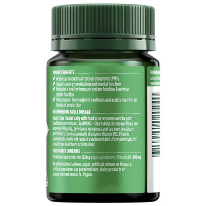 Nature's Own Vitamin B6 100mg 60 Tablets