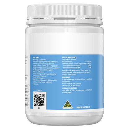 Healthy Care Fish Oil 1000mg Omega 3 400 Capsules