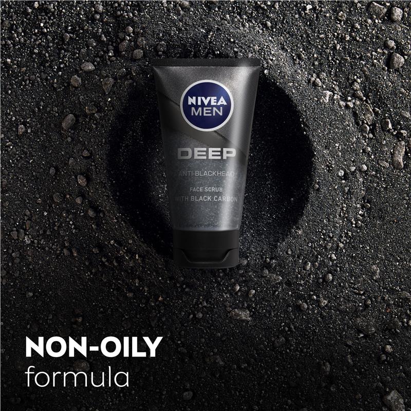 NIVEA for Men Deep Face Scrub 75ml
