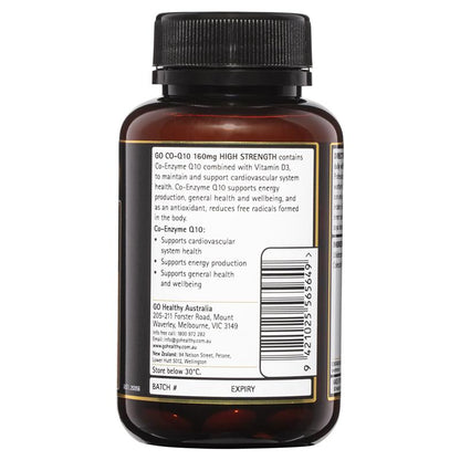 GO Healthy CoQ10 160mg 100 viên nang mềm 