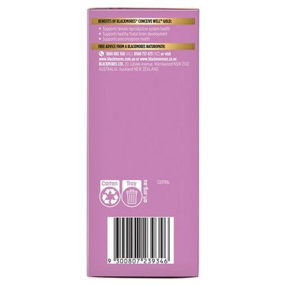 Blackmores Conceive Well Gold Preconception Vitamin 28 Tablets & 28 Capsules