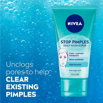 NIVEA Daily Essentials Anti-Pimple Daily Face Scrub 150ml