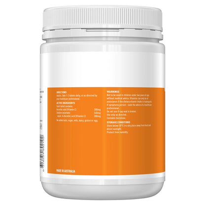 Healthy Care Vitamin C 500mg Chewable 500 Tablets