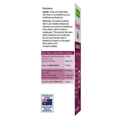 Naturopathica Resveratrol Max 30 Tablets