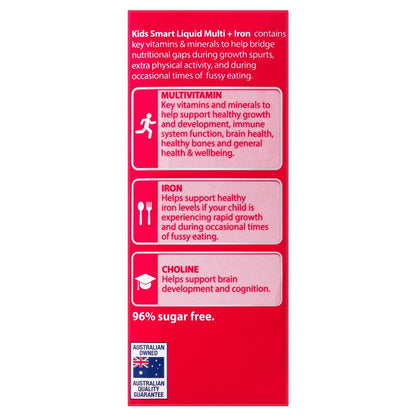 Nature's Way Kids Smart Liquid Multi + Iron 200ml