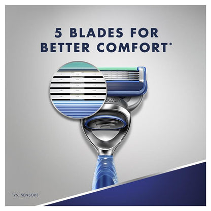 Lưỡi dao cạo râu Gillette 5 Aqua 8 gói 