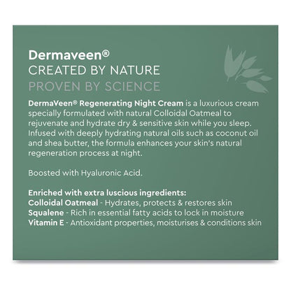 DermaVeen 面部再生晚霜 50ml 