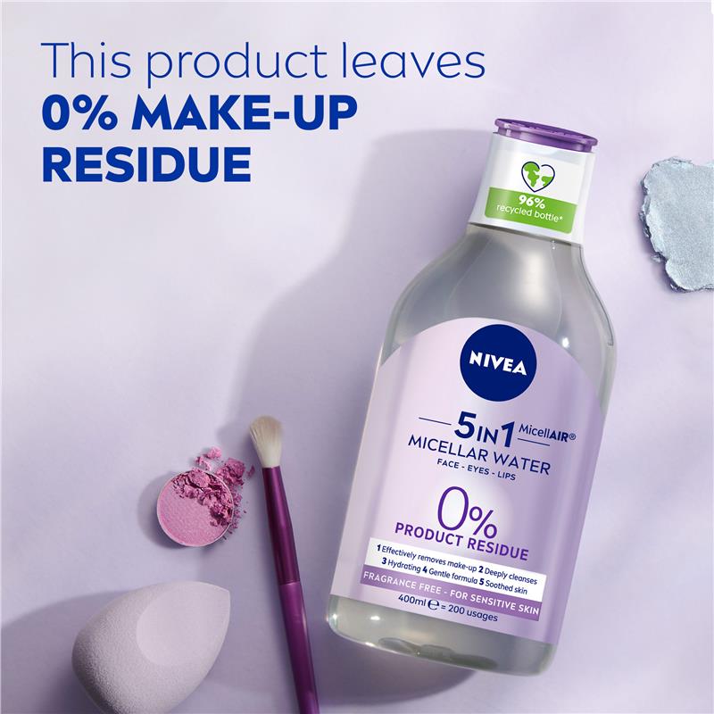 NIVEA Daily Essentials Sensitive Caring Micellar Water 400ml