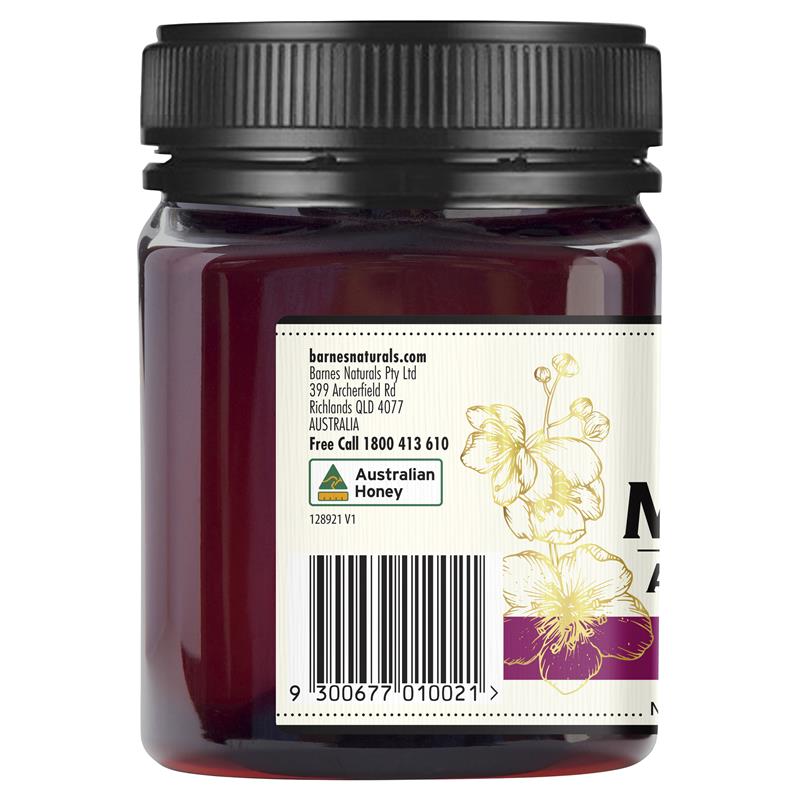 Barnes Naturals Australian Manuka Honey 500g MGO 400+