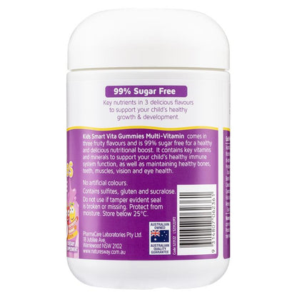 Nature's Way Kids Smart Vita Gummies Sugar Free Multivitamin Trios 150 Viên 