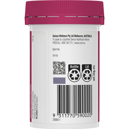 Swisse Ultiboost Co-Enzyme Q10 150mg 50 Viên Nang 