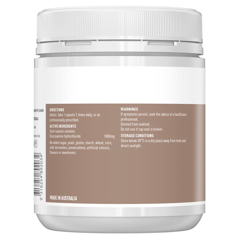 Healthy Care Glucosamine HCL 1000mg 200 Capsules