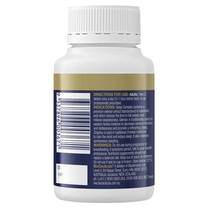 Bioceuticals 睡眠复合物 60 片