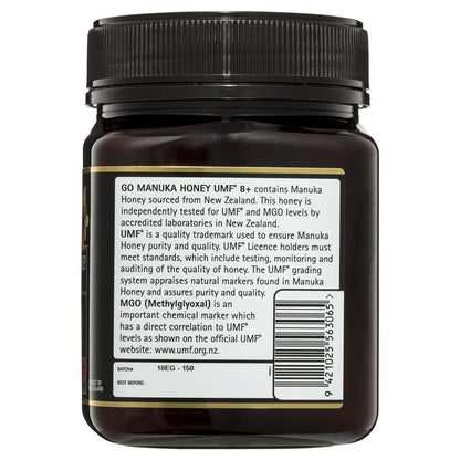 GO Healthy Manuka Honey UMF 8+ (MGO 180+) 1kg