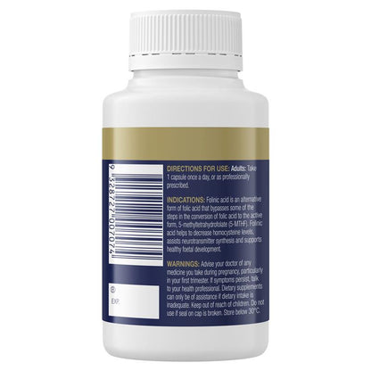 BioCeuticals 亚叶酸 120 粒胶囊