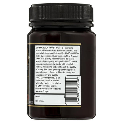 GO Healthy Manuka Honey UMF 8+ (MGO 180+) 500gm