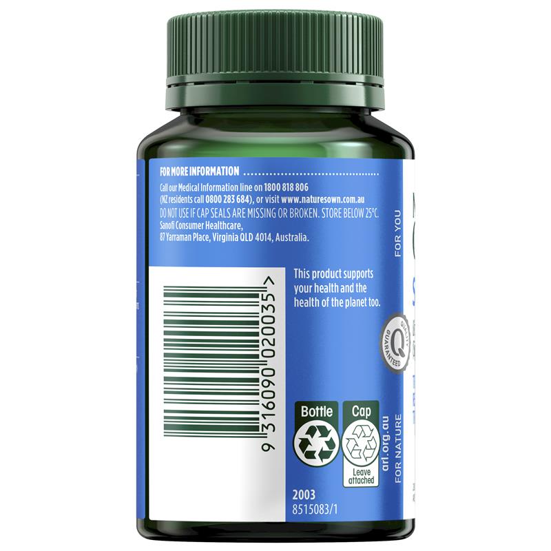 Nature's Own Slippery Elm 400mg 60 viên nang 