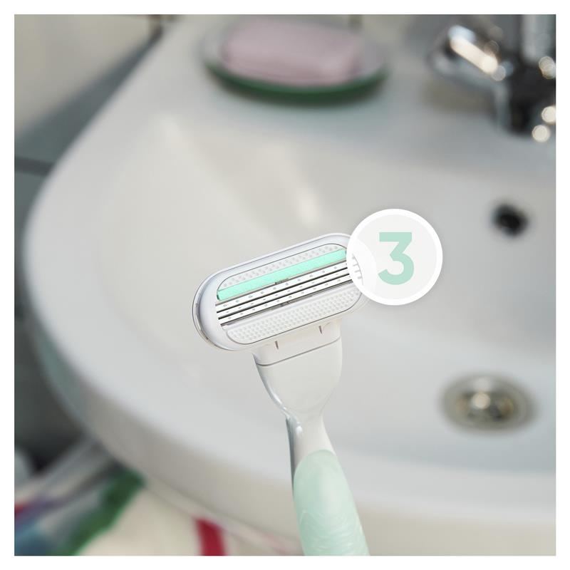 Lưỡi dao cạo Gillette Venus Smooth Sensitive 4 gói thay thế 