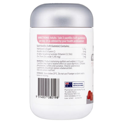 Nature's Way Adult Vita Gummies Sugar Free Collagen cường độ cao 50 viên 