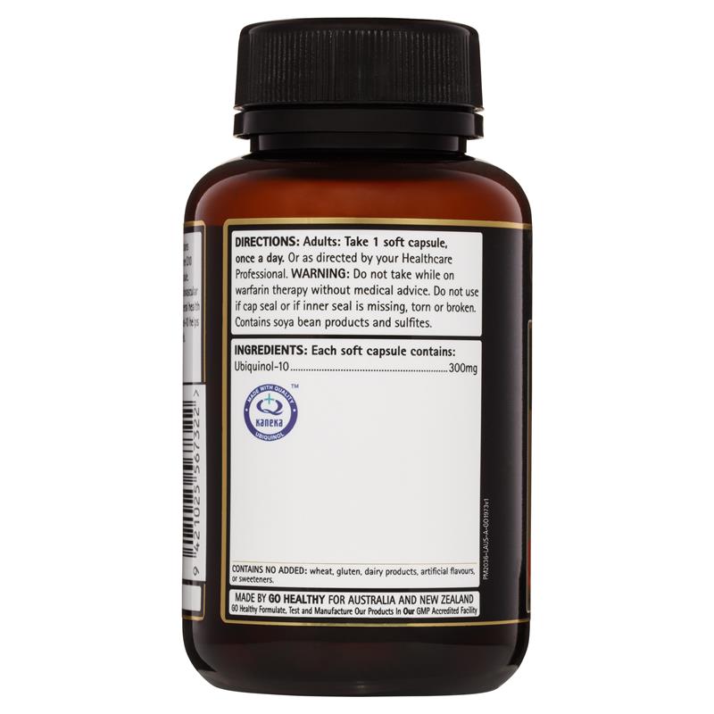 Go Healthy 泛醇 300 毫克，最大 30 粒软胶囊，独家尺寸