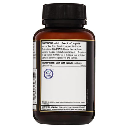 Go Healthy 泛醇 300 毫克，最大 30 粒软胶囊，独家尺寸