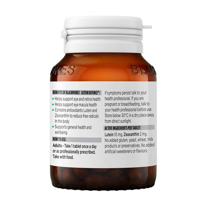 Blackmores 叶黄素防御眼部护理维生素 60 片