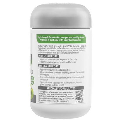 Nature's Way Adult Vita Gummies High Strength Mega B Complex 50 Viên 